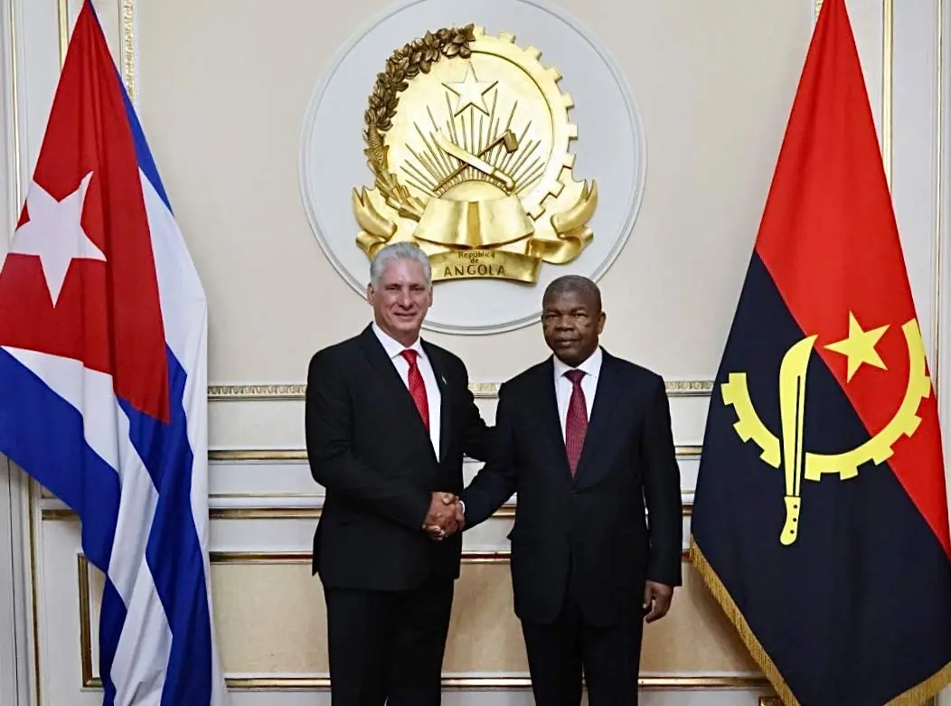 Angola, cooperación , Cuba, Joao Lourenzo, Miguel Díaz Canel, visita oficial