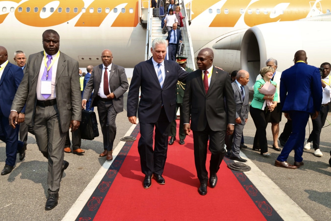 Angola, Cuba, Fotografía, Miguel Díaz-Canel Bermúdez, Visita oficial