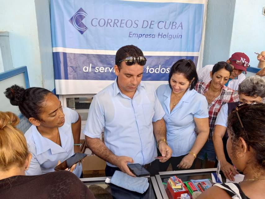 Correos de Cuba, feria, comercio electrónico, Holguín