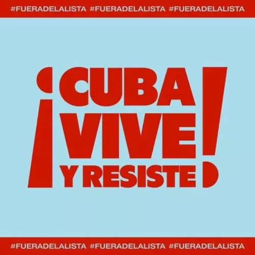 lista, petición, Cuba vive y resiste