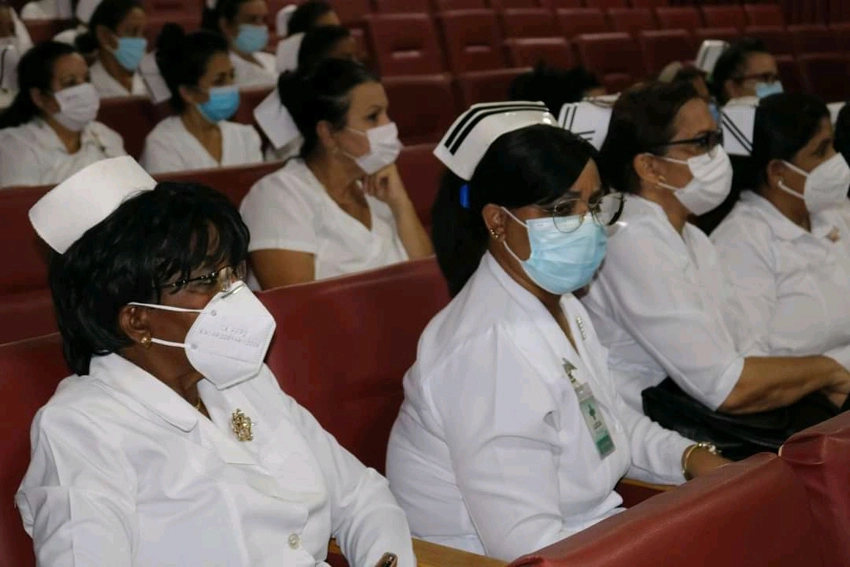 Enfermeras, II Taller de Transferencia de Tecnologías, Holguín 