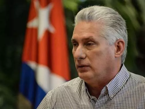 Miguel Díaz-Canel, estado viral, Cuba