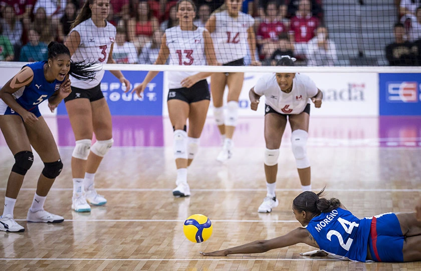 Campeonato Continental de Norte, Centroamérica y el Caribe (Norceca) de voleibol, Cuba, derrota