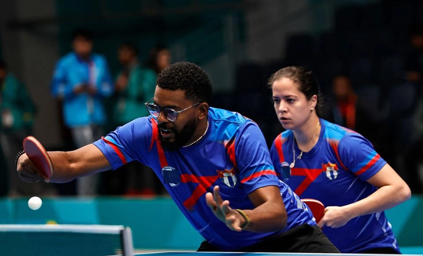 dupla cubana en Tenis de Mesa, campeones panamericanos, Santiago2023