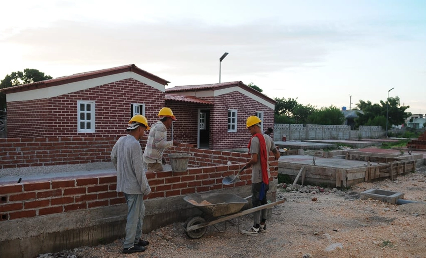 Construcción campismo, CAletones, Gibara, Holguín