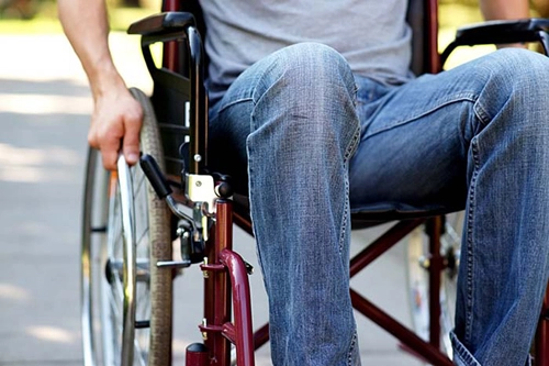 Discapacidad, silla de ruedas