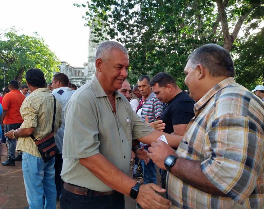 Acto, homenaje a Carlos Manuel de Céspedes, héroe cubano