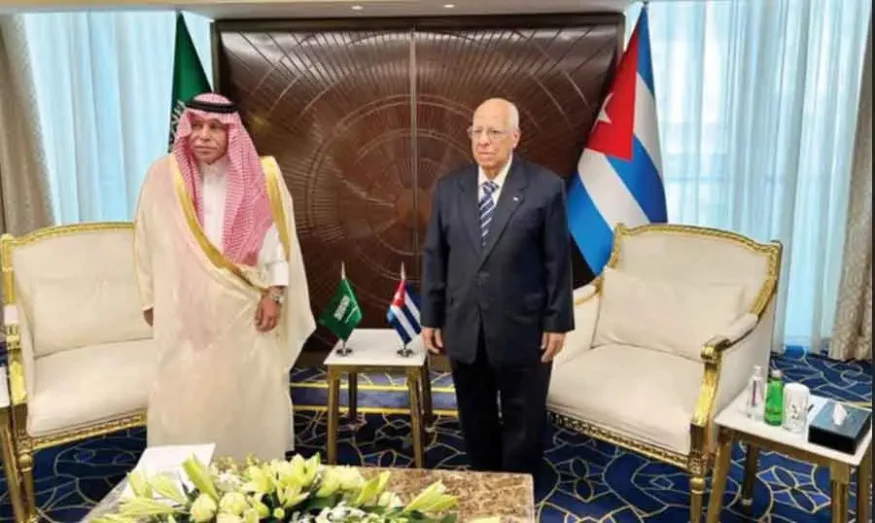 Arabia Saudita, Cuba, delegación cubana, Ricardo Cabrisas, visita