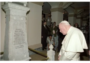 Varela, Papa Juan Pablo II, Aula Magna de la Universidad de La Habana