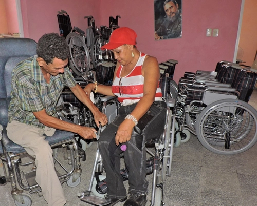Discapacidad, sillas de rueda