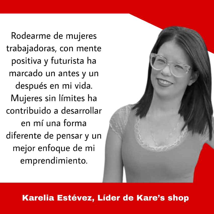 Karelia Estévez, líder de Kare’s shop