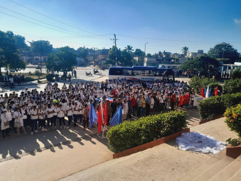 acto, rememoran, estudiantes, Medicina, Holguín