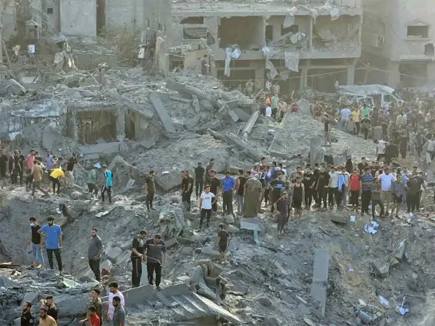 bombardeo, Israel, Gaza, crímenes, guerra