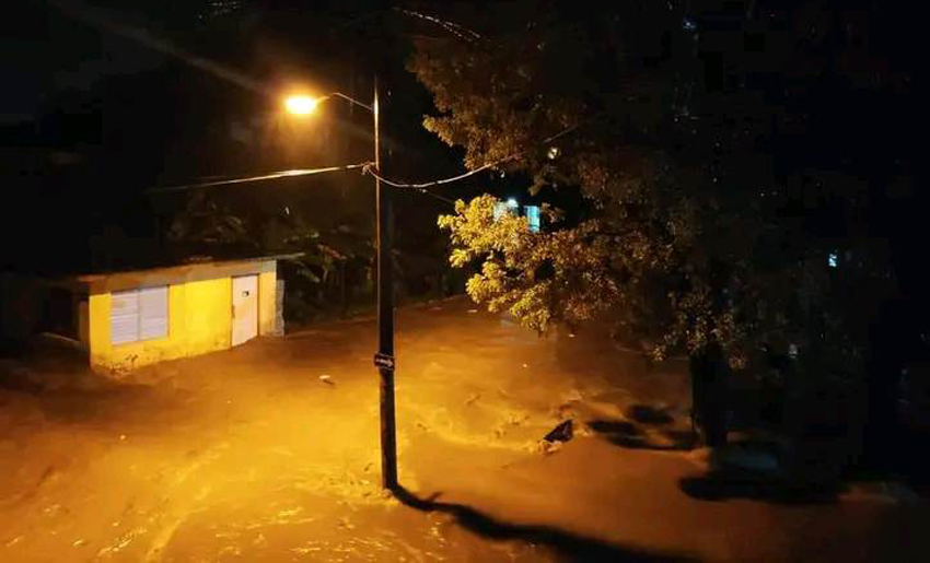 Inundaciones por lluvias, Holguín