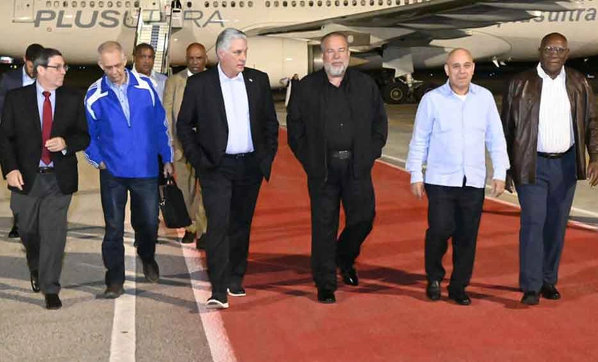 Presidente de Cuba, regreso a la Patria