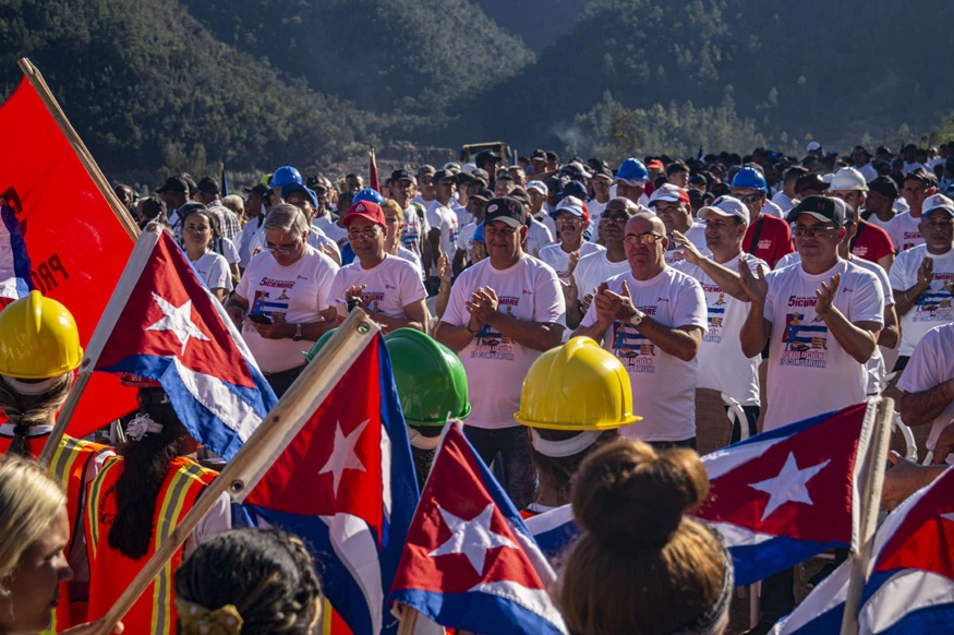 acto, día nacional, constructor, presa de Levisa, Mayarí, Holguín