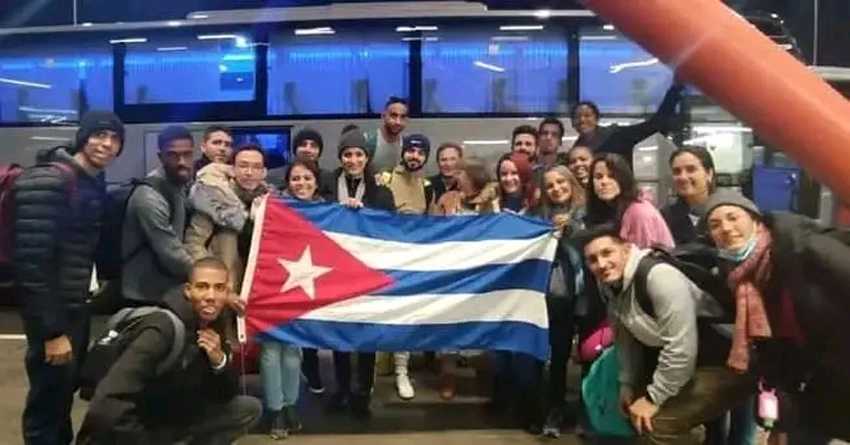 Delegación cubana, intercambio científico, Rusia