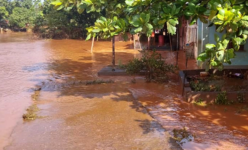 Inundaciones por lluvias, Moa, Holguín