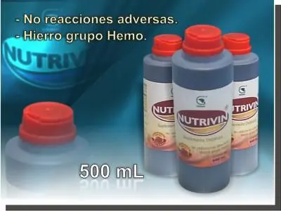 nutrivin, suplemento dietético, Labiofam