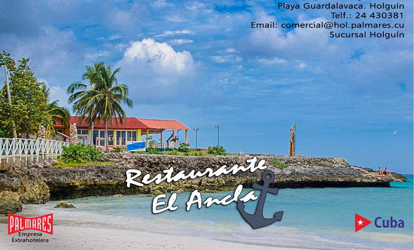 Restaurante El Ancla, Guardalavaca, Holguín, Palmares S.A.