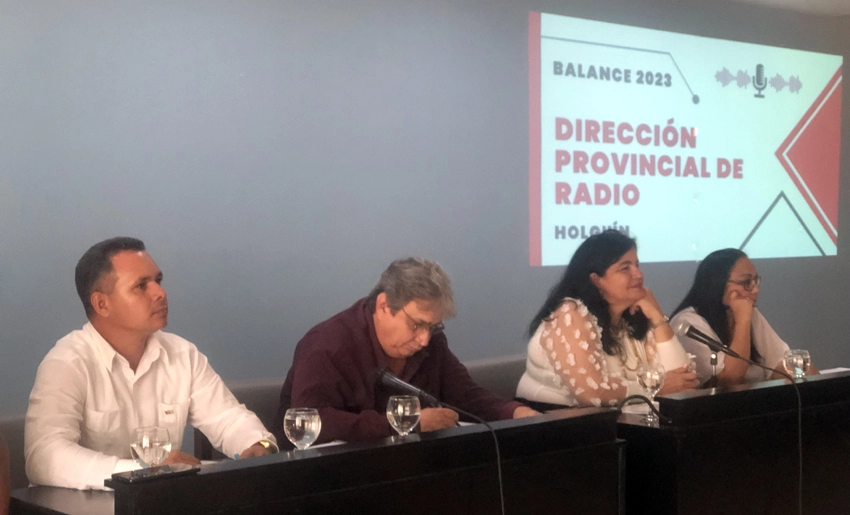 Asamblea de Balance, radio, Holguín, 2023