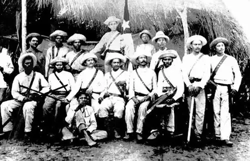 Guamo mambí, mambises cubanos, combatiente de la guerra de liberación en Cuba