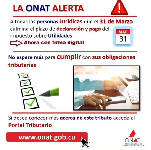 Obligaciones tributarias, ONAT, Holguín