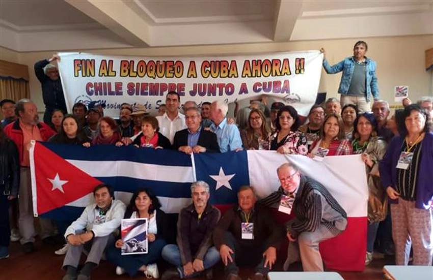 Encuentro, Solidaridad, Cuba, Chile