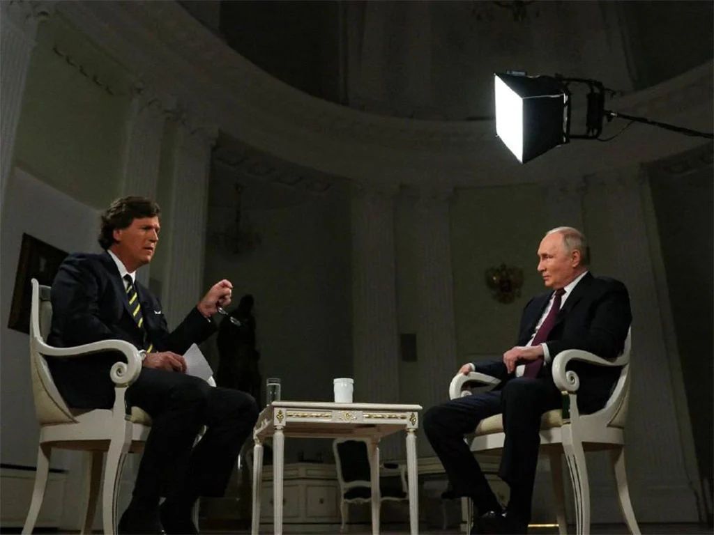 entrevista, Putin, Rusia, Tecker Carlson, visualizaciones