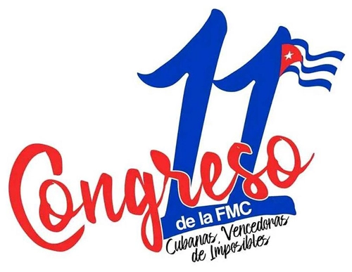 Logo, XI Congreso de la FMC, Cuba