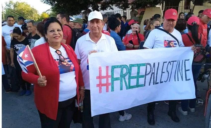 Solidaridad, Palestina, Holguín