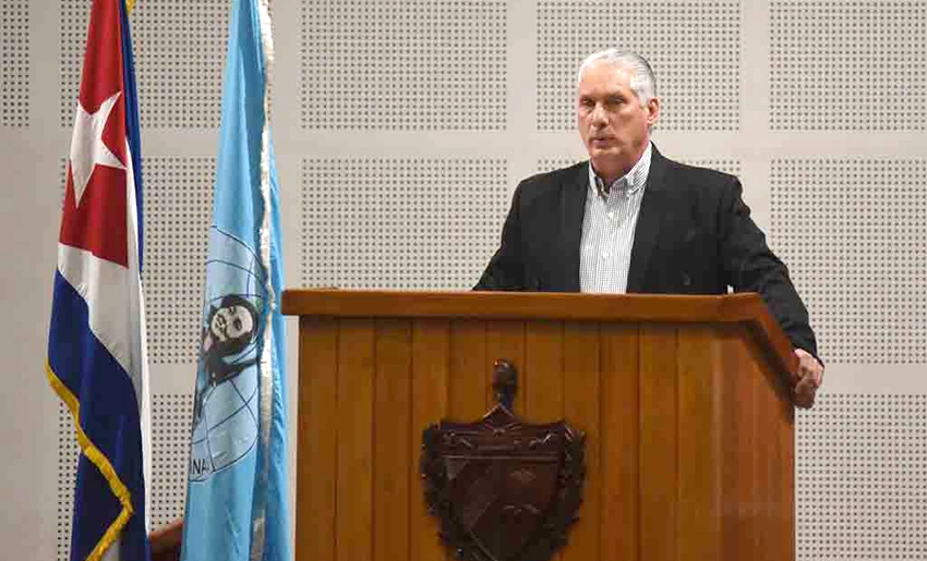 Díaz-Canel, clausura del XI Congreso de la FMC, Cuba