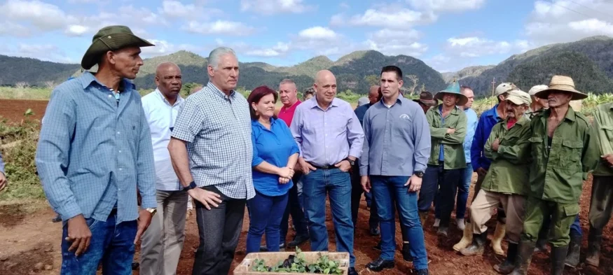 Miguel Díaz-Canel, presidente, Cuba, recorrido, Pinar del Río, Cuba