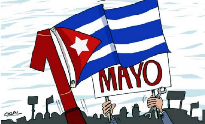 Logo, Primero de Mayo, Cuba