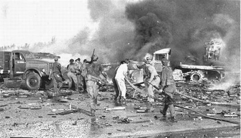 aeropuertos, bombardeos, Cuba, Playa Girón