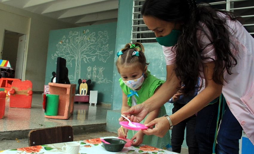 Juego de roles en Círculos infantiles en Holguín