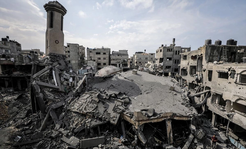 Gaza, destrucción de viviendas