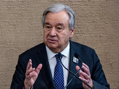 Secretario general de la ONU, António Guterres