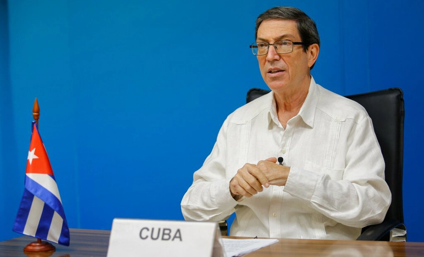 Bruno Rodríguez, canciller cubano