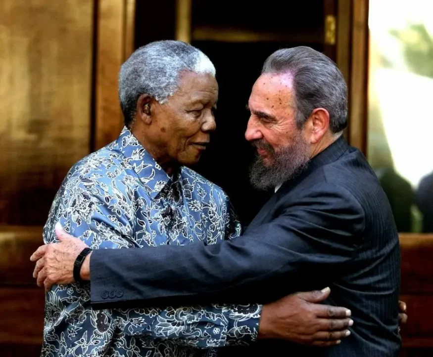 Nelson Mandela, Fidel Castro, encuentro, Cuba, Sudáfrica