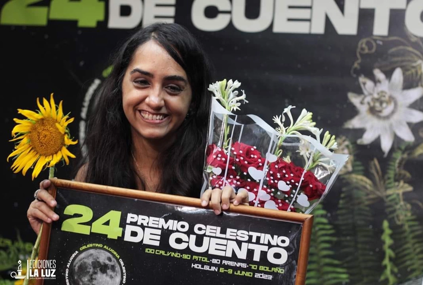 Náthaly Hernández Chávez, premio Celestino