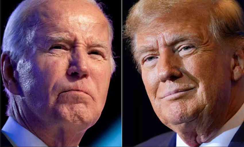 Joe Biden, Donald Trump