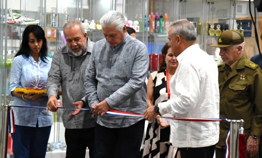 inauguración de la Exposición Internacional de Cubaindustria 2024