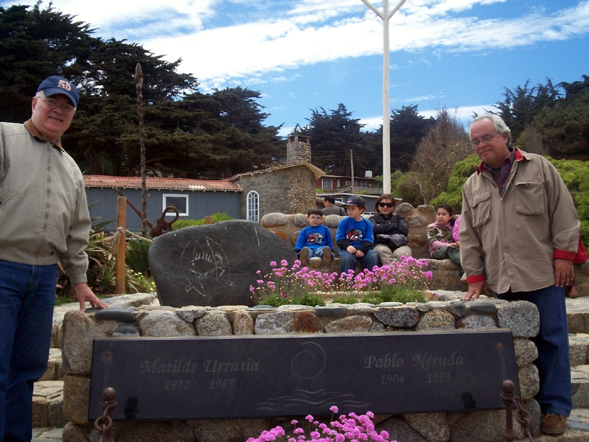 Tumba del poeta Pablo Neruda