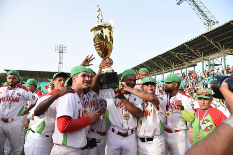 Leñadores, victoria, béisbol, Cuba