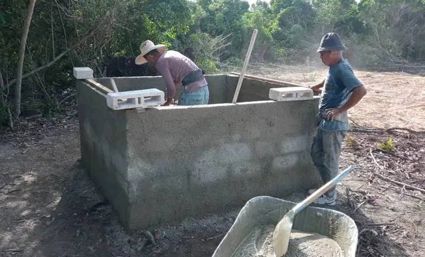 Obra civil,Planta desalinizadora de Caletones, Gibara, Holguín