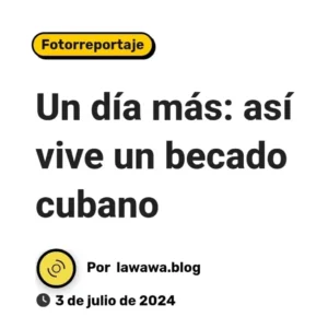 Fotorreportaje de la wawa. 