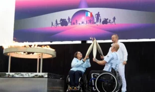 Llama paralímpica, París 2024