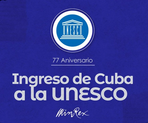 Unesco, Cuba, Aniversario