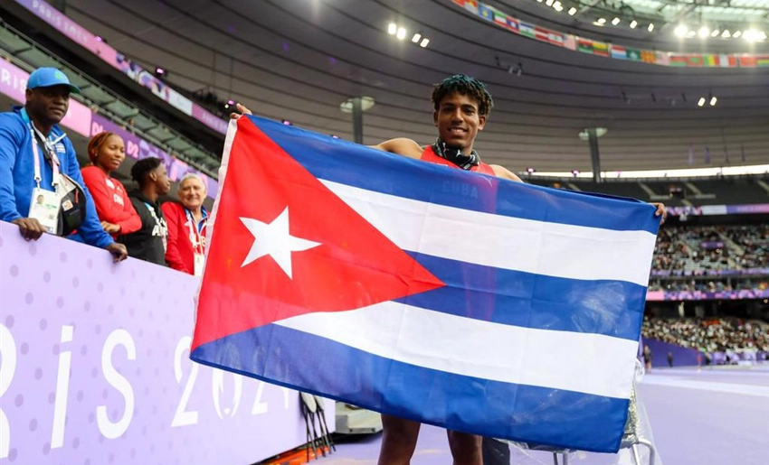 Saltador cubano Robiel Yankiel Sol, París 2024